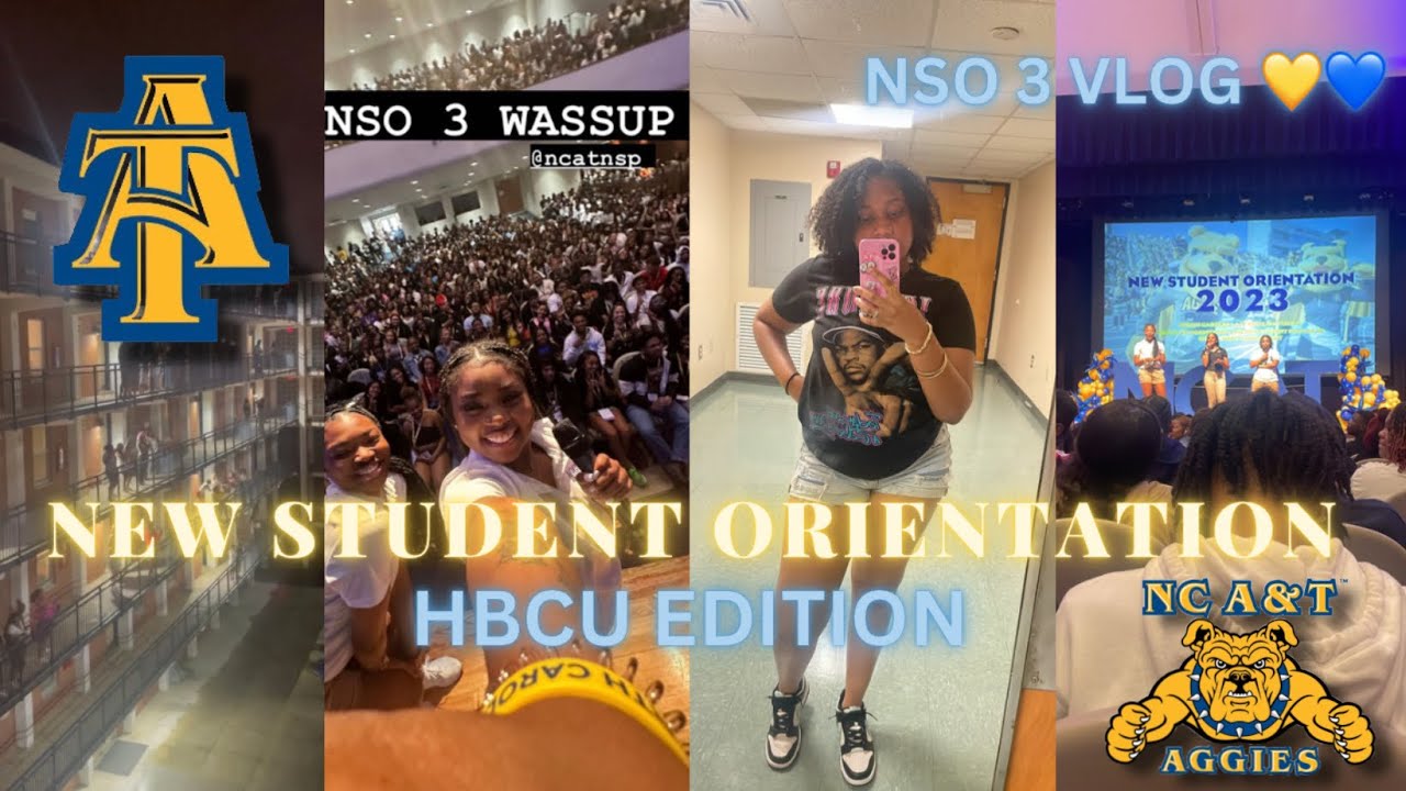 MOST LIT HBCU NEW STUDENT ORIENTATION NORTH CAROLINA A&T NSO 3 VLOG