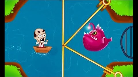 Save Daddy – Pull the Pin Game - Gameplay Walkthrough Part 2 Levels 6-10 (Android, iOS)