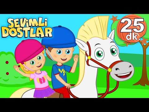 🐴🤩💛 Atla Sırtıma 💛🤩🐴|Sevimli Dostlar Bebek Şarkıları | Çocuk şarkıları | Adisebaba TV Nursery Rhymes