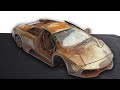 Restoration Abandoned Lamborghini Murcielago Model Car