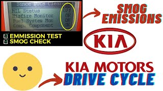 Kia Emissions Drive Cycle▶️ Kia Smog Test 02 EGR CAT EVAP Monitor Readiness