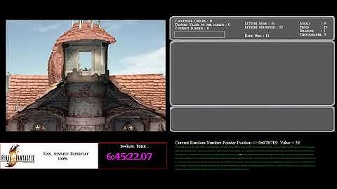 [Commented TAS] Final Fantasy IX 100% Perfect Game Combined Stats Path Playthrough Disc 3