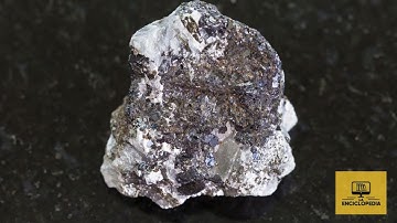 Sphalerite (ZnS), the most important mineral for zinc production.