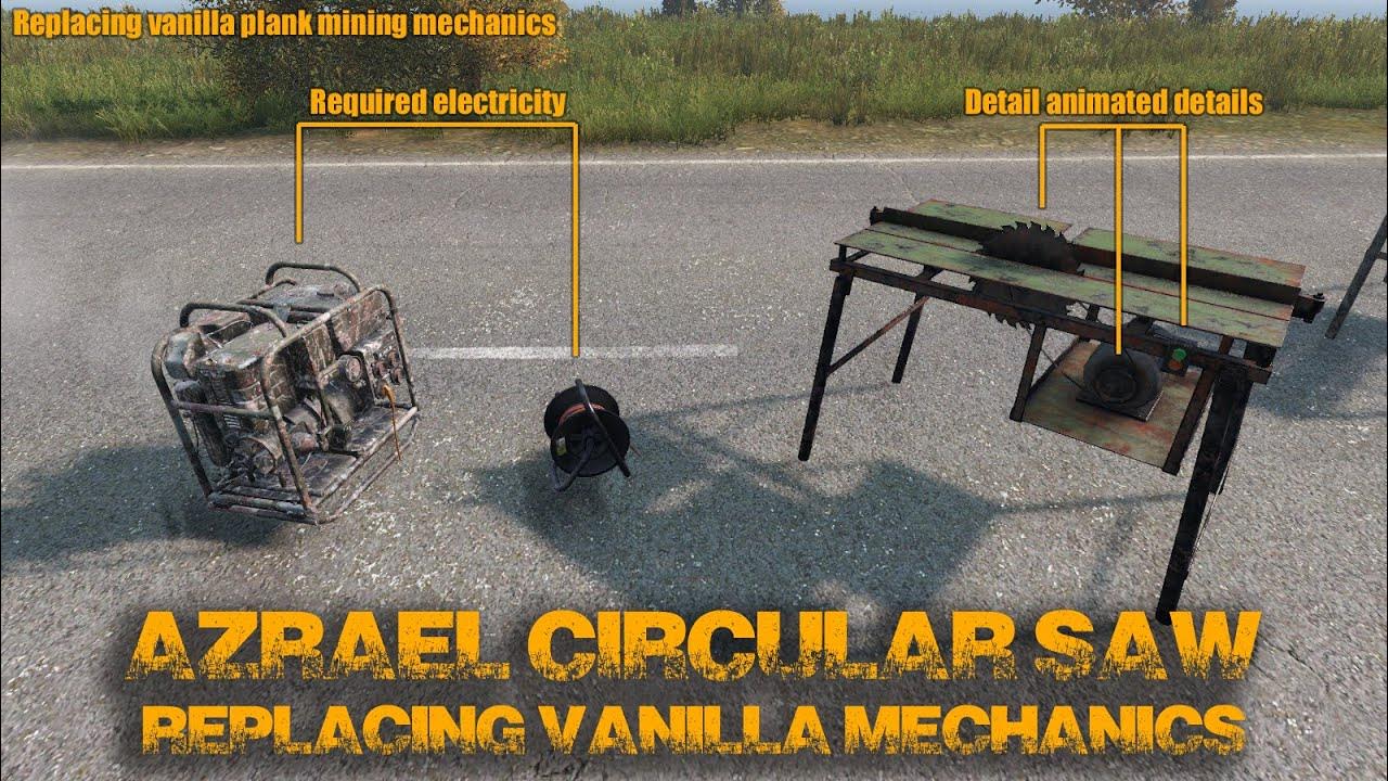 Dayz Circular Saw Mod YouTube