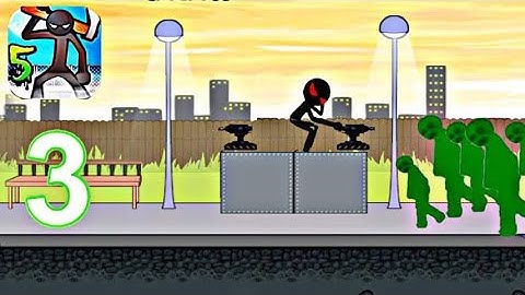 Anger of Stick 5 - Gameplay Walkthrough Part 3 -Zombie Mod - Android Gameplay HD