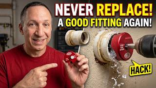 Never Replace a Good Fitting Again | PVC Hack