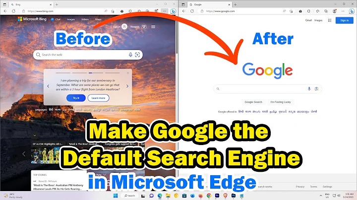 How to Make Google the Default Search Engine in Microsoft Edge - 2025