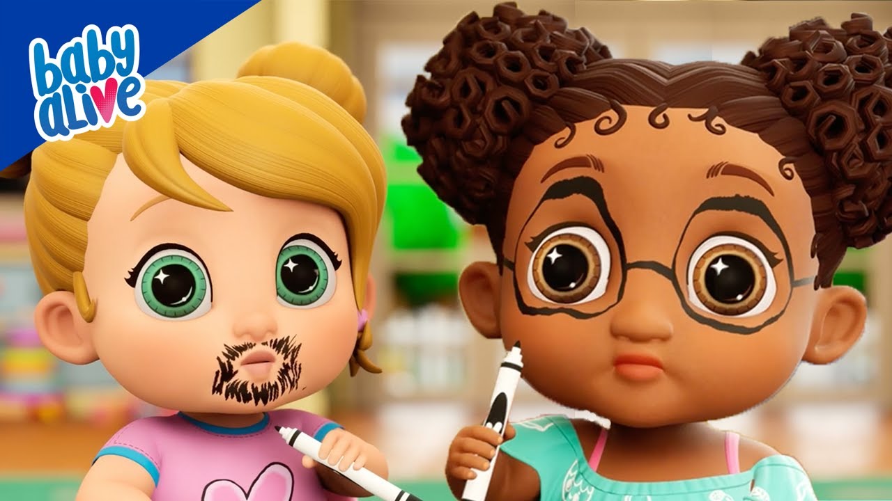 Baby Lessons! 🏫👶 NEW Baby Alive Official 💖 Cartoons for Kids 
