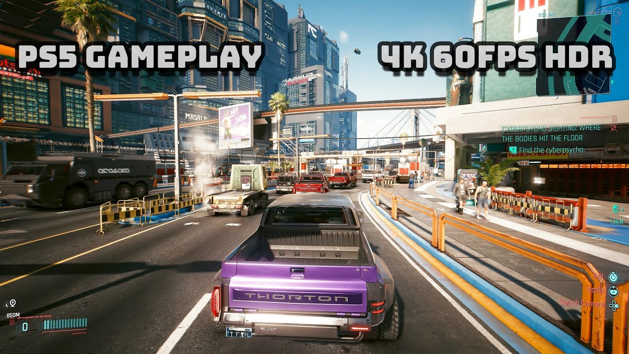 (PS5) Thorton Mackinaw MTL1 - Cyberpunk 2077 - Ultra Realistic Graphics Gameplay [4K 60FPS HDR]