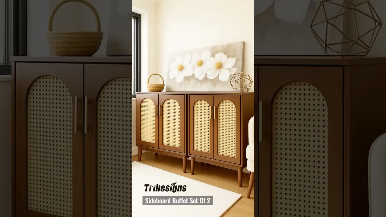 Transform Your Home with Rattan Sideboard Magic!  