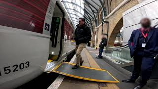 "Catch the next train" - LNER block the wheelchair ramp and refuse to move