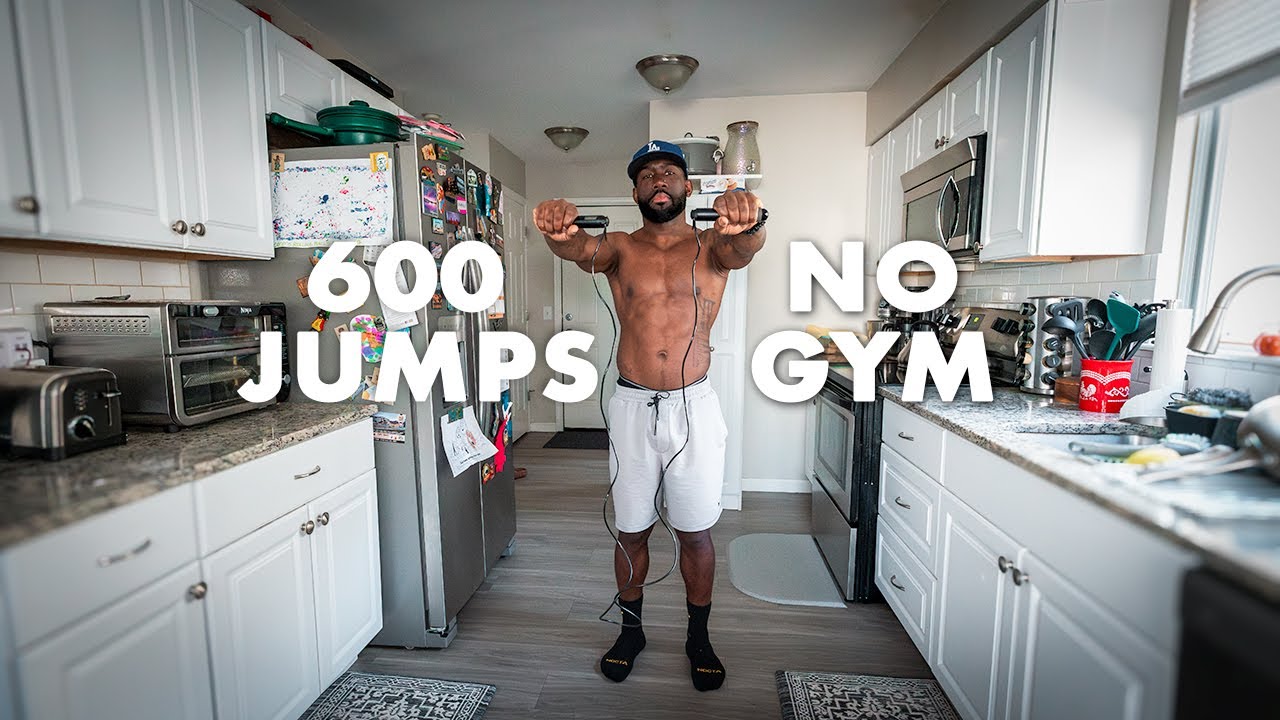 Я сделал 600 прыжков на скакалке, не выходя из кухни!.. 