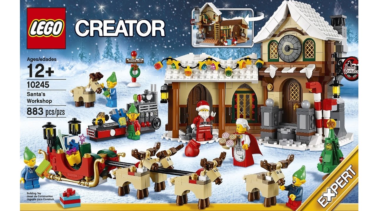 santa lego set