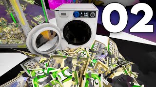 Cash Cleaner Simulator - Part 2 - Literally Washing Cash