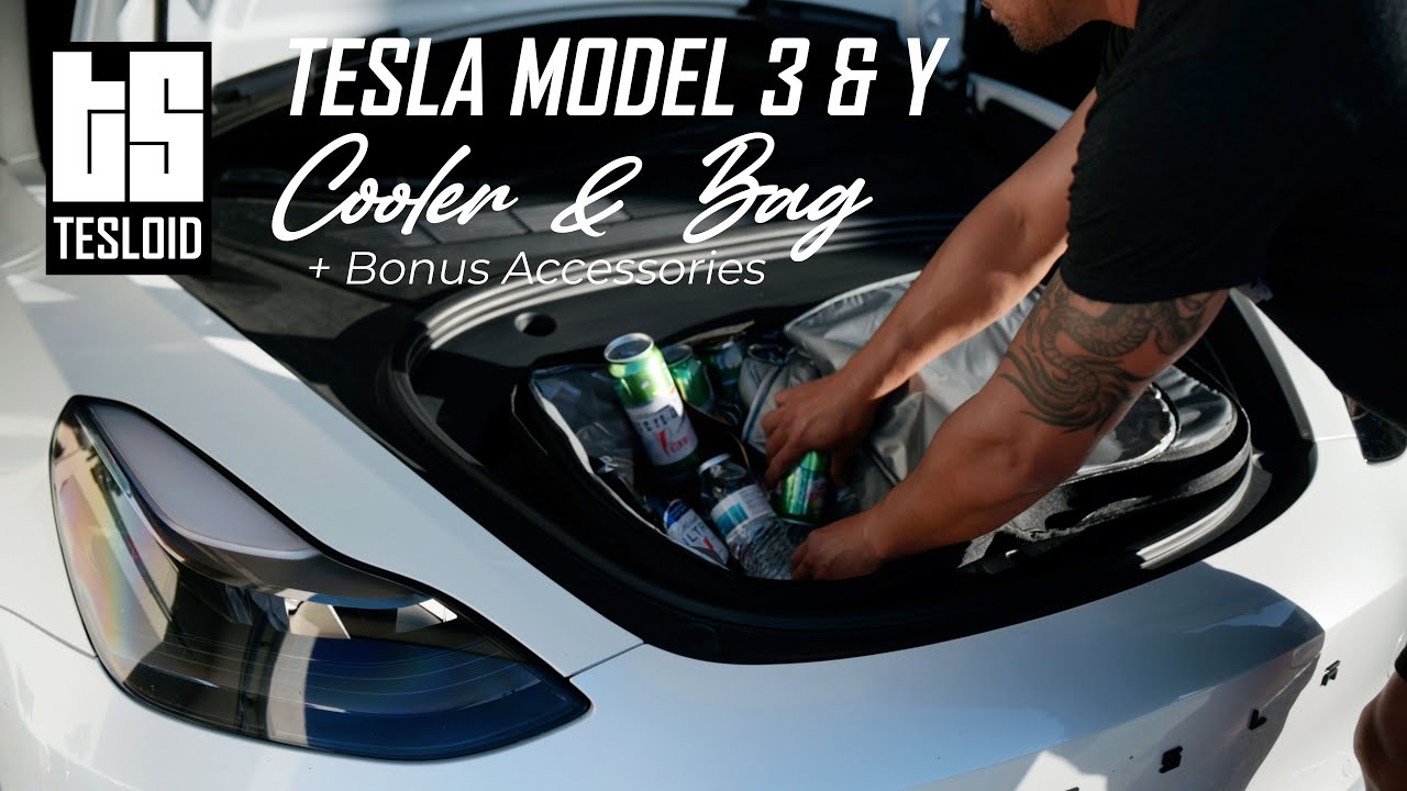 Tesloid's Frunk Cooler for Model Y and Model 3 is a must-have for