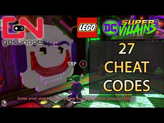 LEGO DC Super-Villains cheats I Full list of codes and how to use them