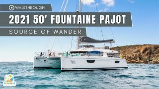 2021 50' FOUNTAINE PAJOT WALKTHROUGH | SOURCE OF WANDER by Paradise Yacht Management 76 views 3 months ago 4 minutes, 31 seconds