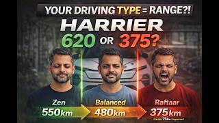 620km or 400km? 🔋 The 3 Types of Harrier EV Drivers!