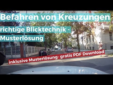 Einfahren in Kreuzungen | ADAC