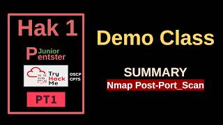 HAK1 - Class No-5.41 - Nmap Post Port Scan Full Chapter Summary T6 | nmap in bangla screenshot 5