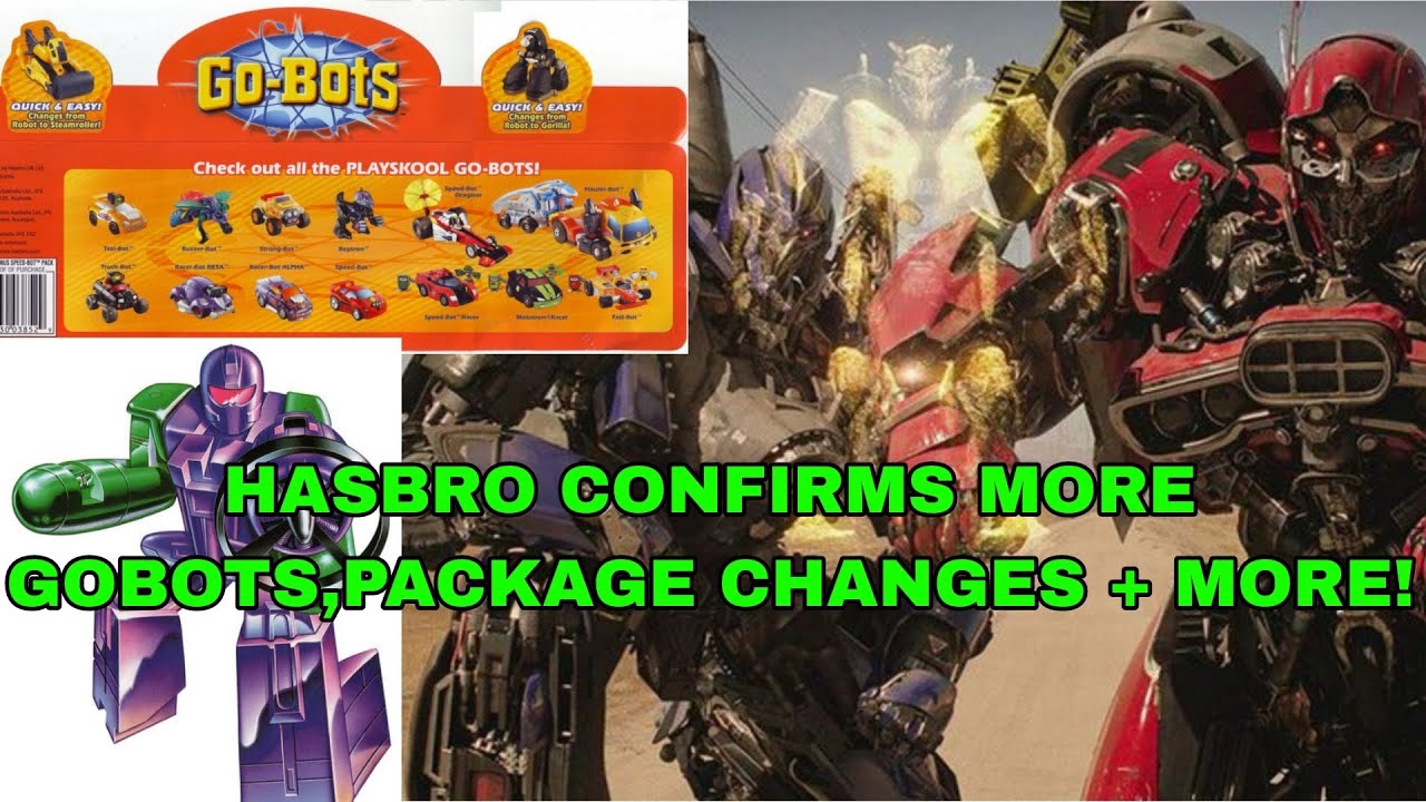 Hasbro подтверждает выпуск новых Гоботов, Шаттера/Дропкика в стиле G1? Новая упаковка, обновление...