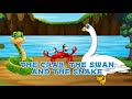 The crab the swan and the snake with english subtitle  bedtime story