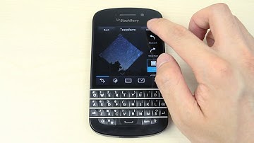 How to add, delete and add a photo to a contact on Blackberry Q10