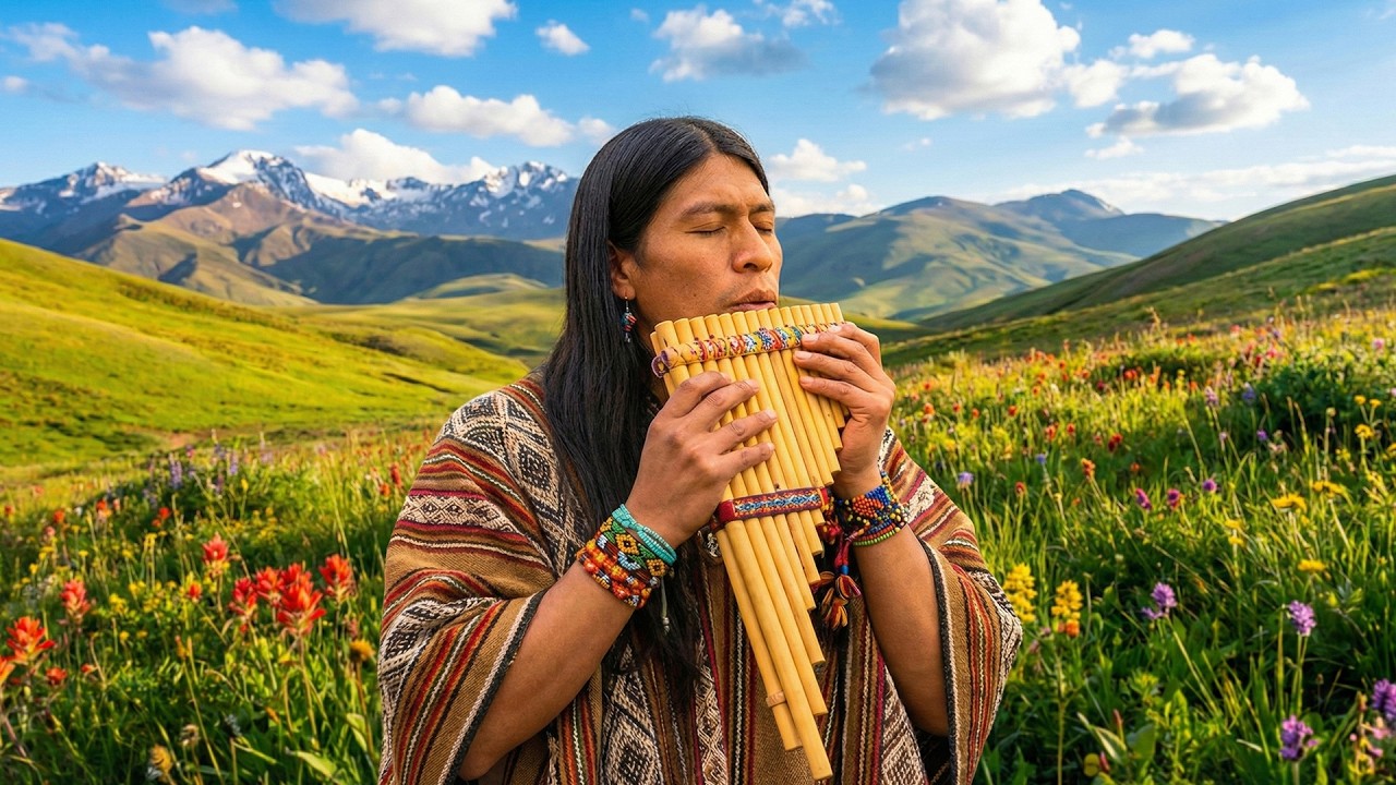 Las Melodías Andinas Más Sanadoras de Flauta de Pan para el Alma | Inspiradas en Leo Rojas y Zamfir
