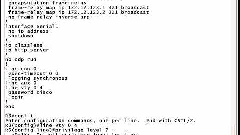 CCNA And CCNP Configuration Challenge (1/2):  Telnet , Password, and Privilege Levels
