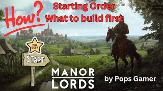 Manor Lords  Best Start  Tips to Grow Sooner and Earn Revenue Quickly