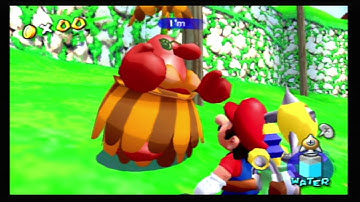 Super Mario Sunshine widescreen code in Nintendont