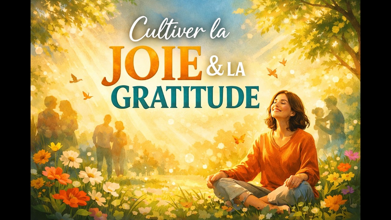 CULTIVER LA JOIE ET LA GRATITUDE AU QUOTIDIEN - YouTube