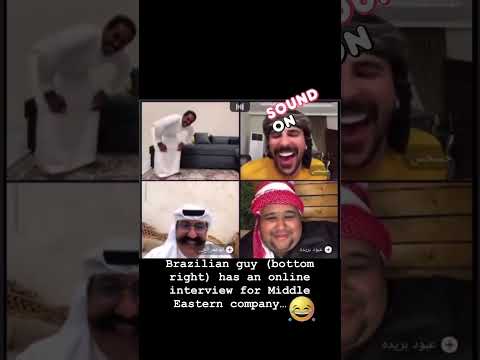 مصاحبه مجازی خنده دار از یک پسر برزیلی خنده دار فیلم کوتاه خنده دار ویدیو خنده دار مصاحبه