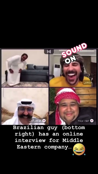 Funny virtual interview of a Brazilian guy. #funny #funnyshorts #funnyvideo #interview