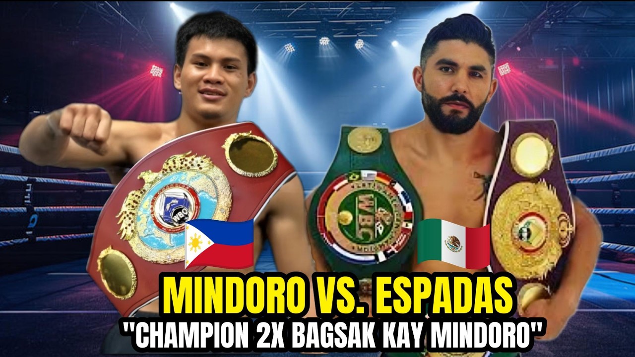 MINDORO VS ESPADAS LATEST! CHAMPION 2X BAGSAK KAY MINDORO!