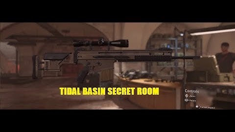 The Division 2 - Tidal Basin Stronghold Secret Room
