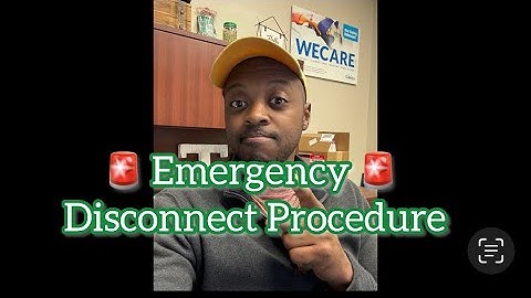 (PD) Dialysis- Emergency Disconnect from PD Cycler