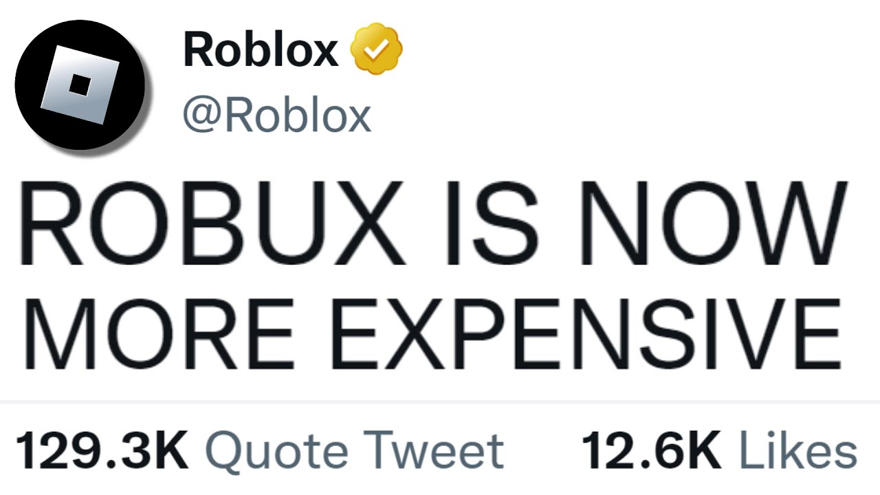 Roblox increased the price of Robux—Here's how you're actually paying less  than before, by Bloxy News, Oct, 2023