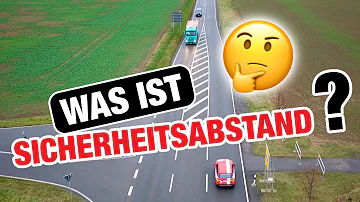 Wie rechnet man den Sicherheitsabstand aus?