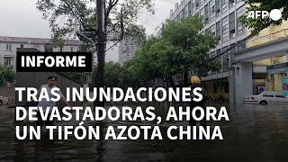 Tifón In-Fa barre el este de China tras devastadoras inundaciones | AFP