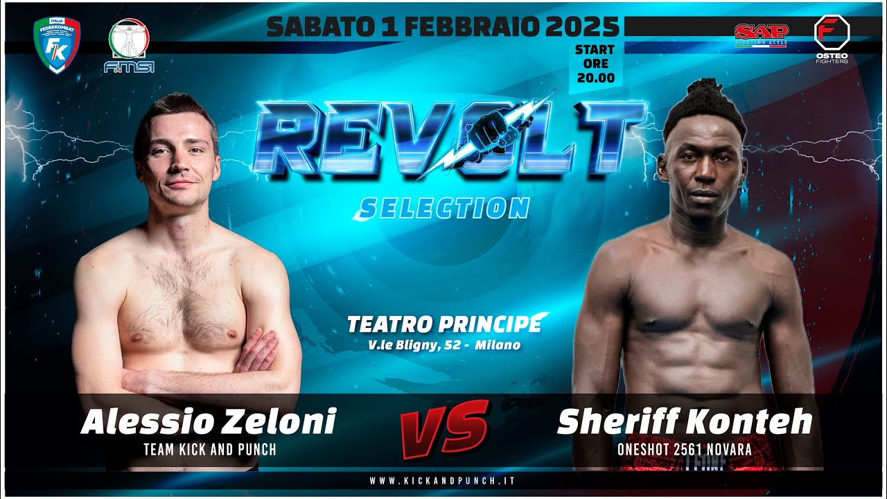 Alessio Zeloni VS Sheriff Konteh SELEZIONI REVOLT