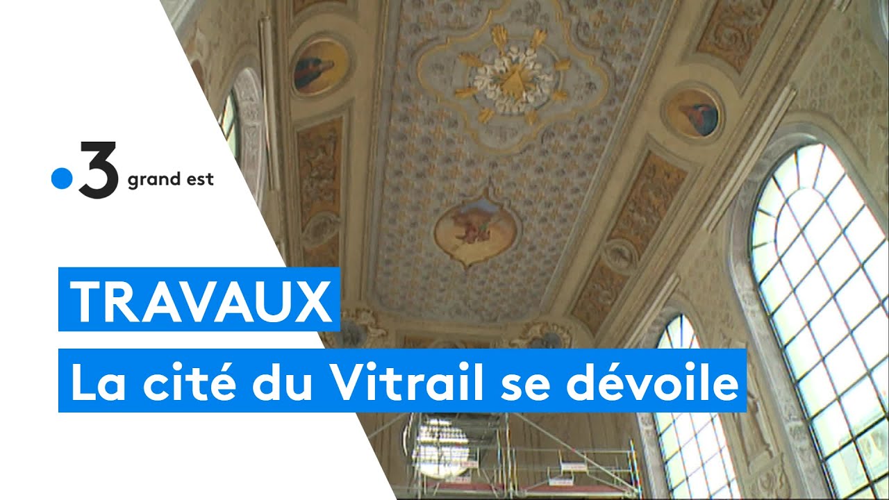 La cité du Vitrail, à Troyes se dévoile - YouTube
