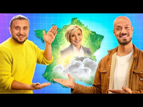 Qui présentera le mieux la météo ? (avec la légendaire Evelyne Dhéliat)