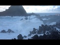 Madeira, Porto Moniz, San Vincente massive waves 17. 11. 2018