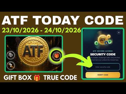 ATF Today Code: Stage 7 |🎁 Gift Box Security Code Guide | ATF Challenge YouTube