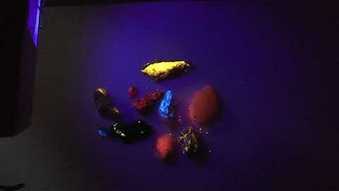 254nm Shortwave UV Ultraviolet Lamps for Fluorescent Minerals