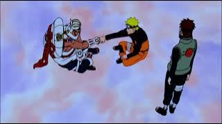 Naruto belajar mengendalikan cakra kyubi bersama killer bee