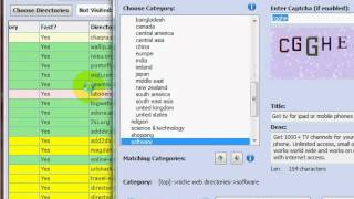 Sliq Directory Submitter in action. Get it here http://affiliatesoftwarehub.net/sliq-submitter.html