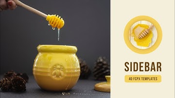 Sidebar Pack - Final Cut Pro X Templates