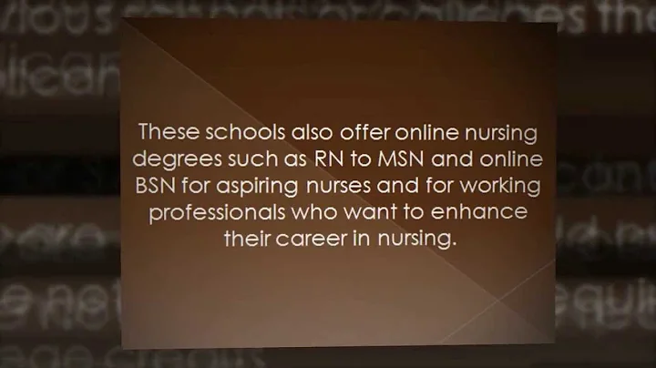 Top 5 Accredited Online Nursing Programs In The US